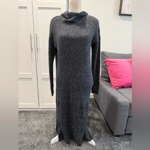 Haven Well Within Gray Knit Midi Dress